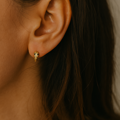 Serpendi Emerald Huggie || DV129