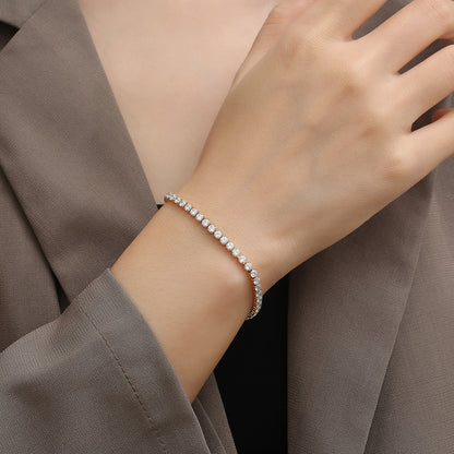 Tennis Bracelet 3mm sized stones  || DV303