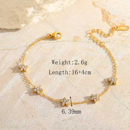 Aurora Bloom Diamond Bracelet  || DV109