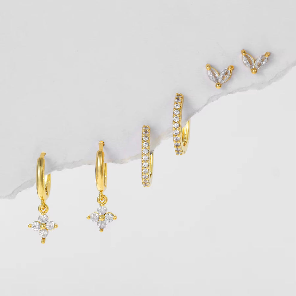 Celeste Trio Earring Set || DV217
