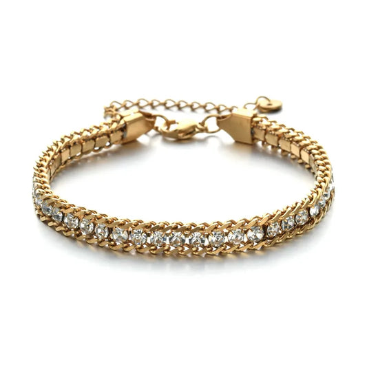 Xavia Luxe Chain Tennis Bracelet || DV416