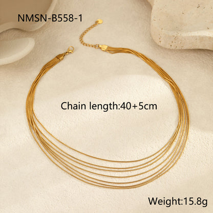 Aurora Layers Necklace || DV315