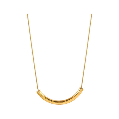 Aera Curve Bar Necklace || DV327