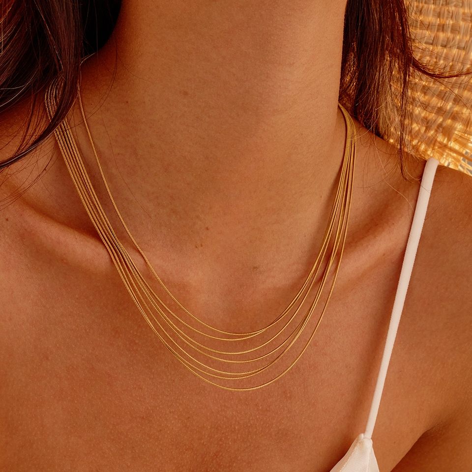 Aurora Layers Necklace || DV315