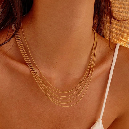 Aurora Layers Necklace || DV315