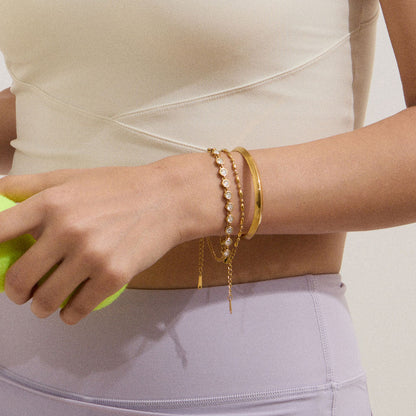 Xenon Glow Tennis Bracelet || DV415