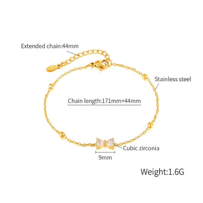 Flutter Grace Chain Bracelet || DV90
