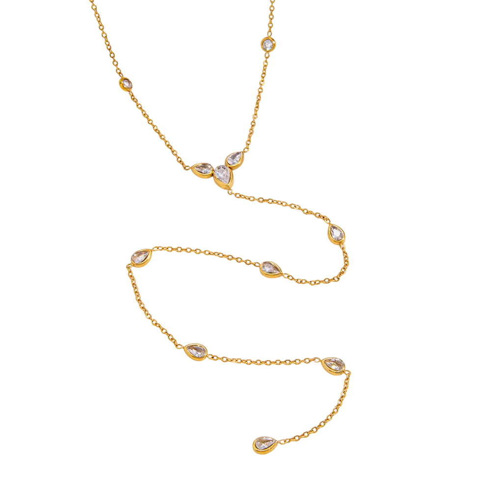 Alexandra Y Drop Necklace || DV356