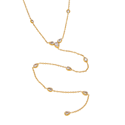 Alexandra Y Drop Necklace || DV356