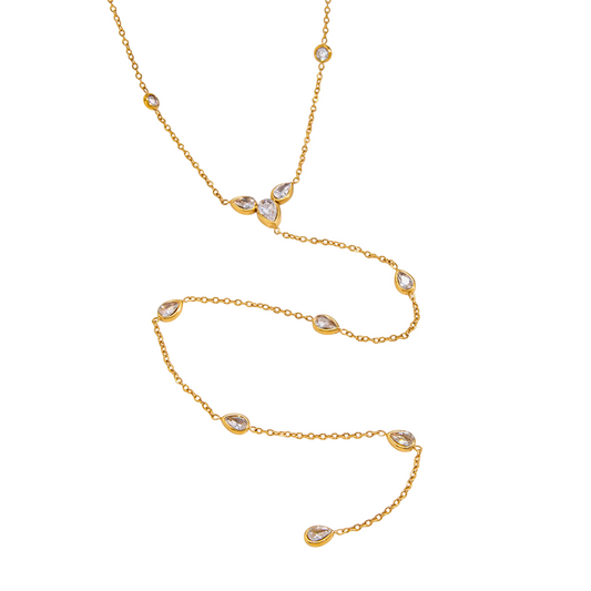 Alexandra Y Drop Necklace || DV356