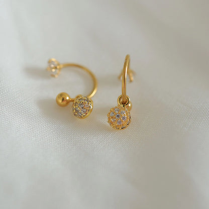 Liora & Faye Earrings Combo (Pair of Each) || DV512