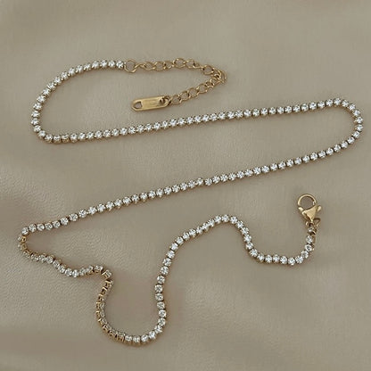 Luxe Tennis Necklace – 2mm || DV358