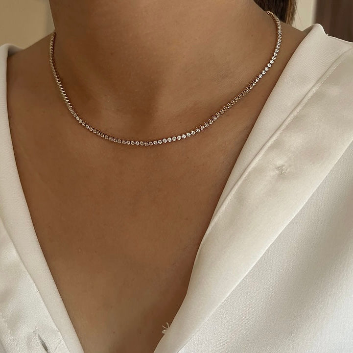 Luxe Tennis Necklace – 2mm || DV358