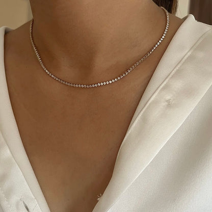 Luxe Tennis Necklace – 2mm || DV358