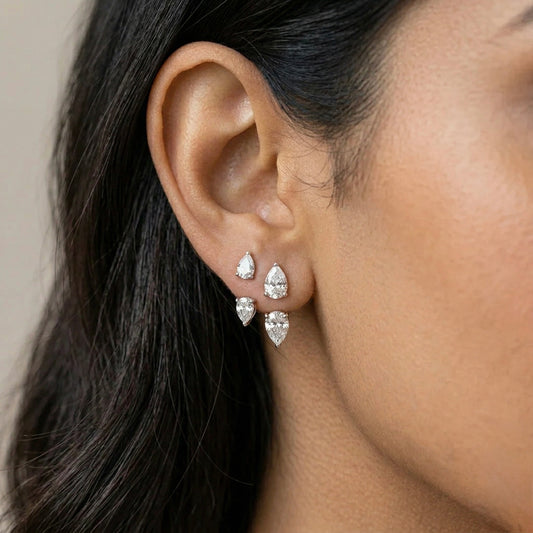 Astra Drop Duo Earrings || DV403