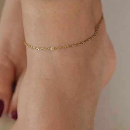 Twist & Glow Anklet || DV67