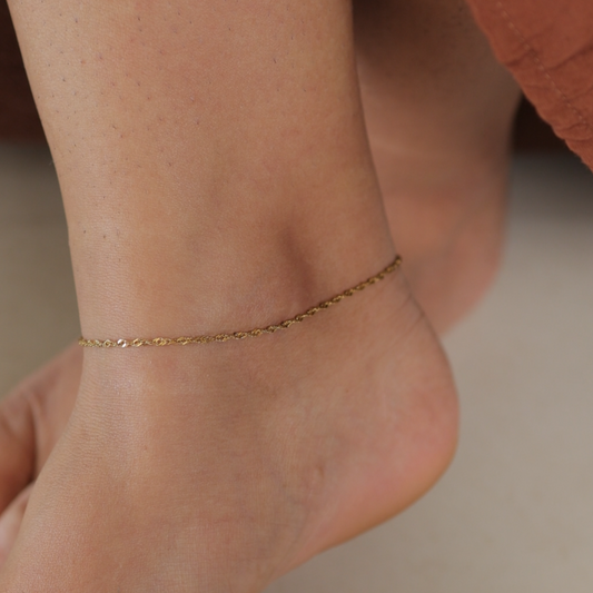 Twist & Glow Anklet || DV67