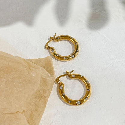 Celeste Orb Hoops || DV85