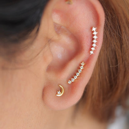 Divine Arc Studs || DV520