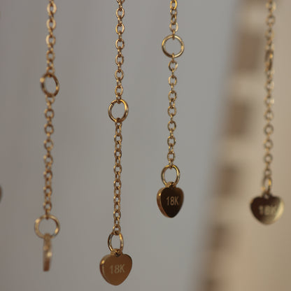 Gold-Plated Cross Bracelet || DV53