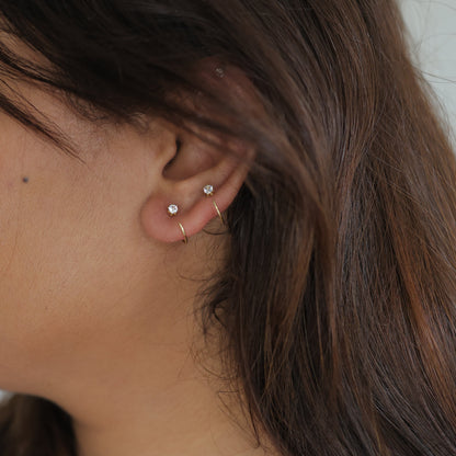 Luna Open Hoops (Pair) || DV185