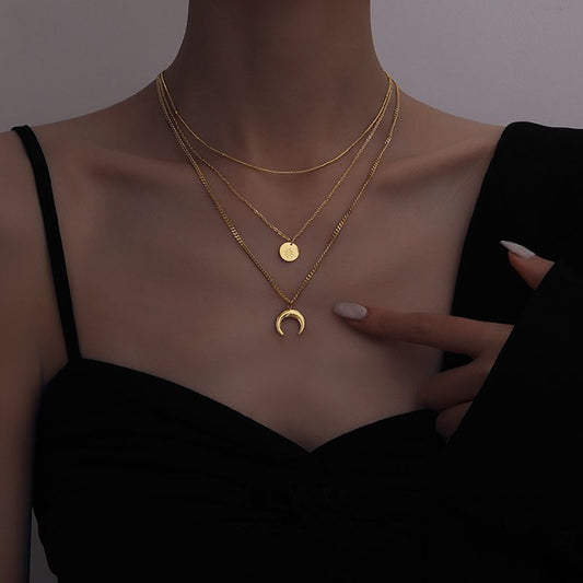 Celestia Layered Necklace  || DV70