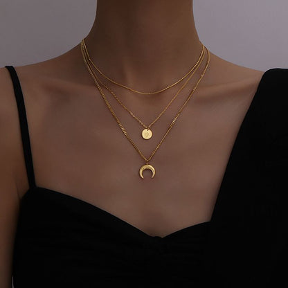 Celestia Layered Necklace  || DV70