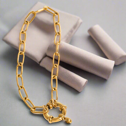 Personalized Charm Chain Bracelet || DV44