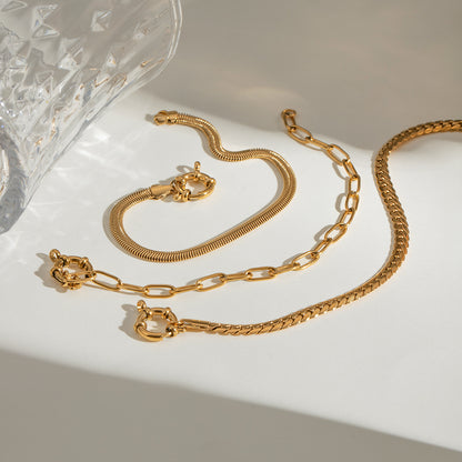 Personalized Charm Chain Bracelet || DV44
