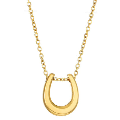 Solara Crescent Necklace || DV142