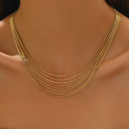 Aurora Layers Necklace || DV315