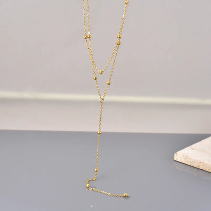 Aurelia Layered Y-Necklace || DV140