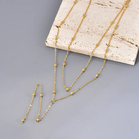 Aurelia Layered Y-Necklace || DV140