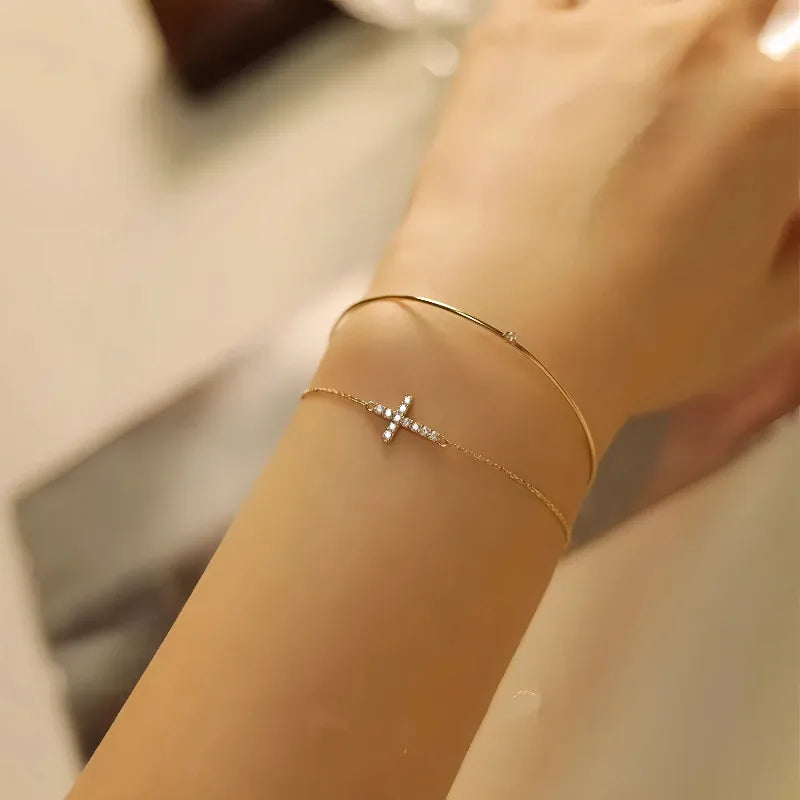 Grace Cross Bracelet || DV224