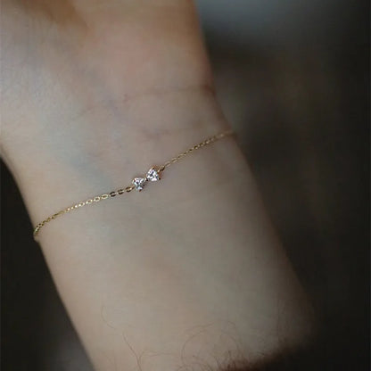 Dainty Duo Bracelet || DV428