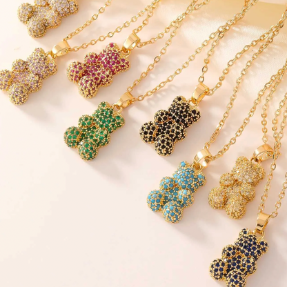 Glam Gummy Bear Necklace || DV92