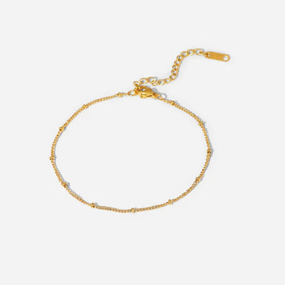 Dainty Bead Anklet || DV226