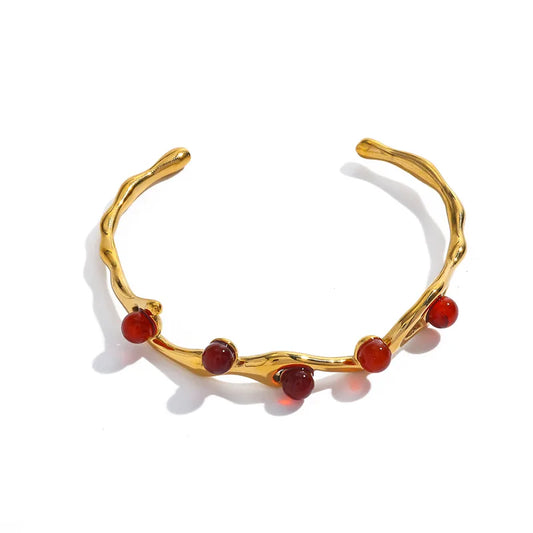 Golden Vine Cuff Bracelet || DV412