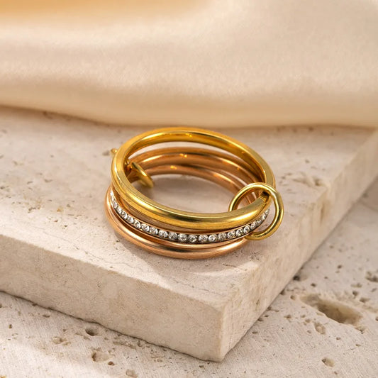 Infinite Glow Stack Ring || DV504