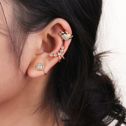 Vega Spark Ear Cuff -Single || DV402