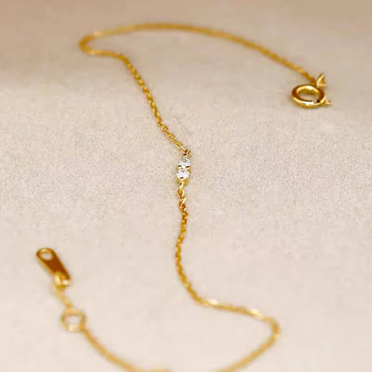 Solitaire Dot Bracelet || DV222