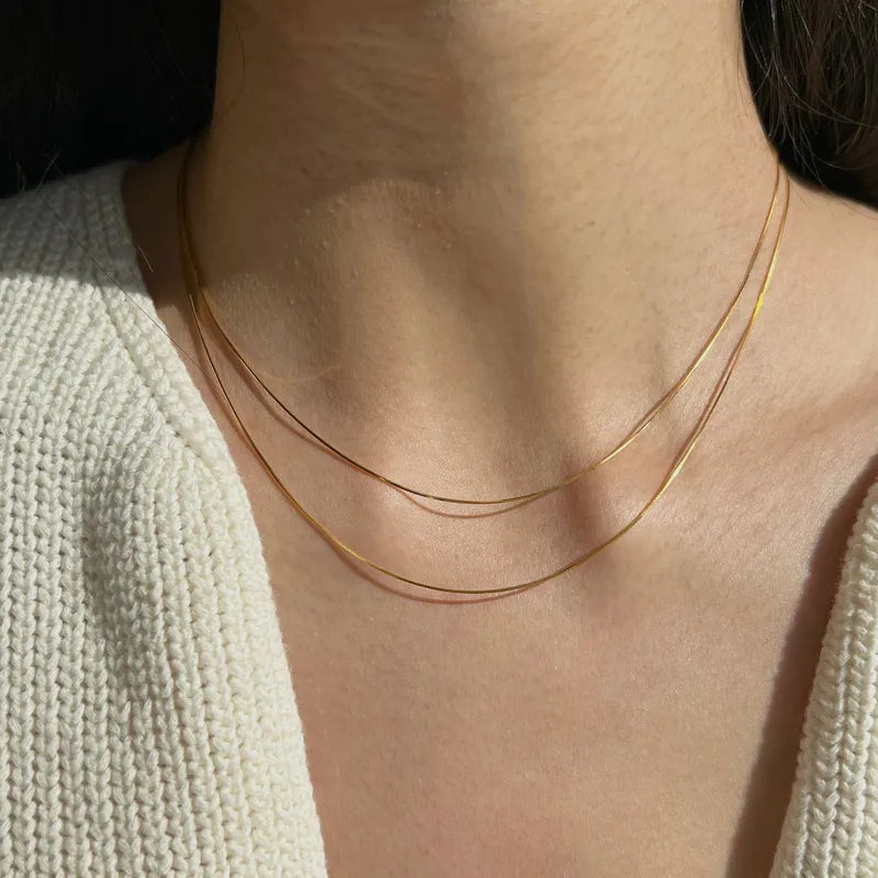 Alice Thin Snake Chain | DV327