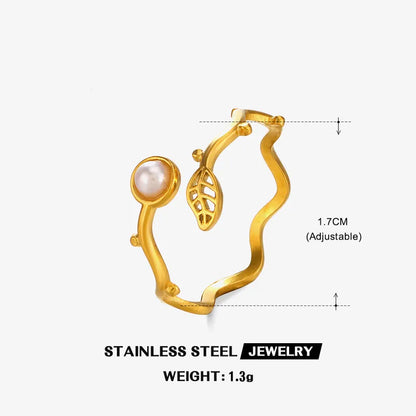 Leaf & Tide Ring || DV104