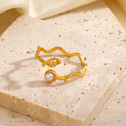 Leaf & Tide Ring || DV104