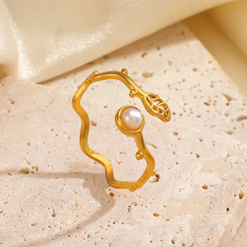 Leaf & Tide Ring || DV104
