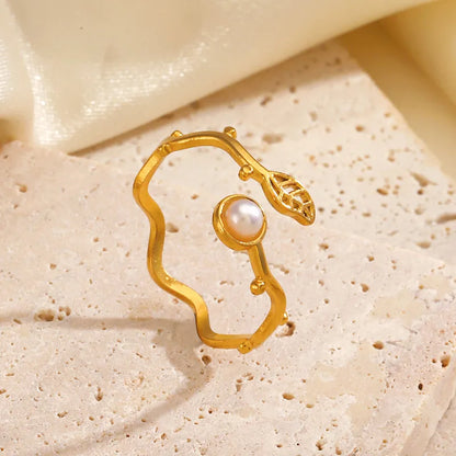 Leaf & Tide Ring || DV104