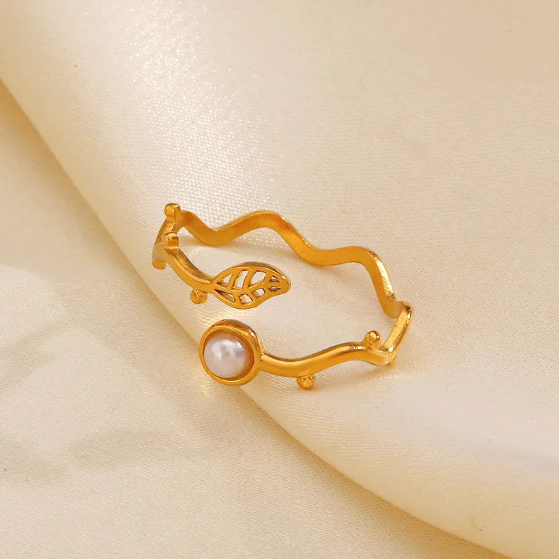 Leaf & Tide Ring || DV104