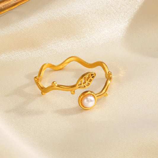 Leaf & Tide Ring || DV104