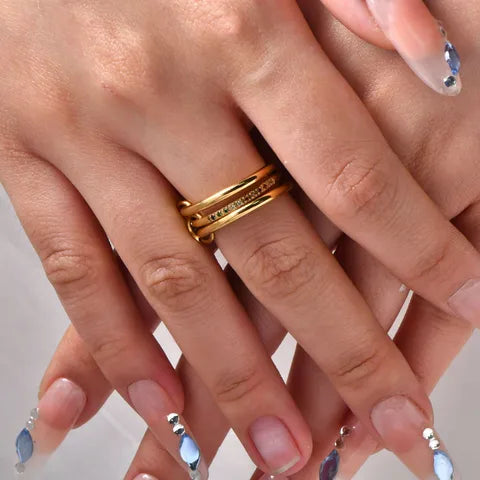 Orbit Luxe Ring Stack || DV73