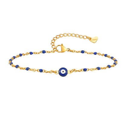Evil Eye Beaded Anklet || DV235